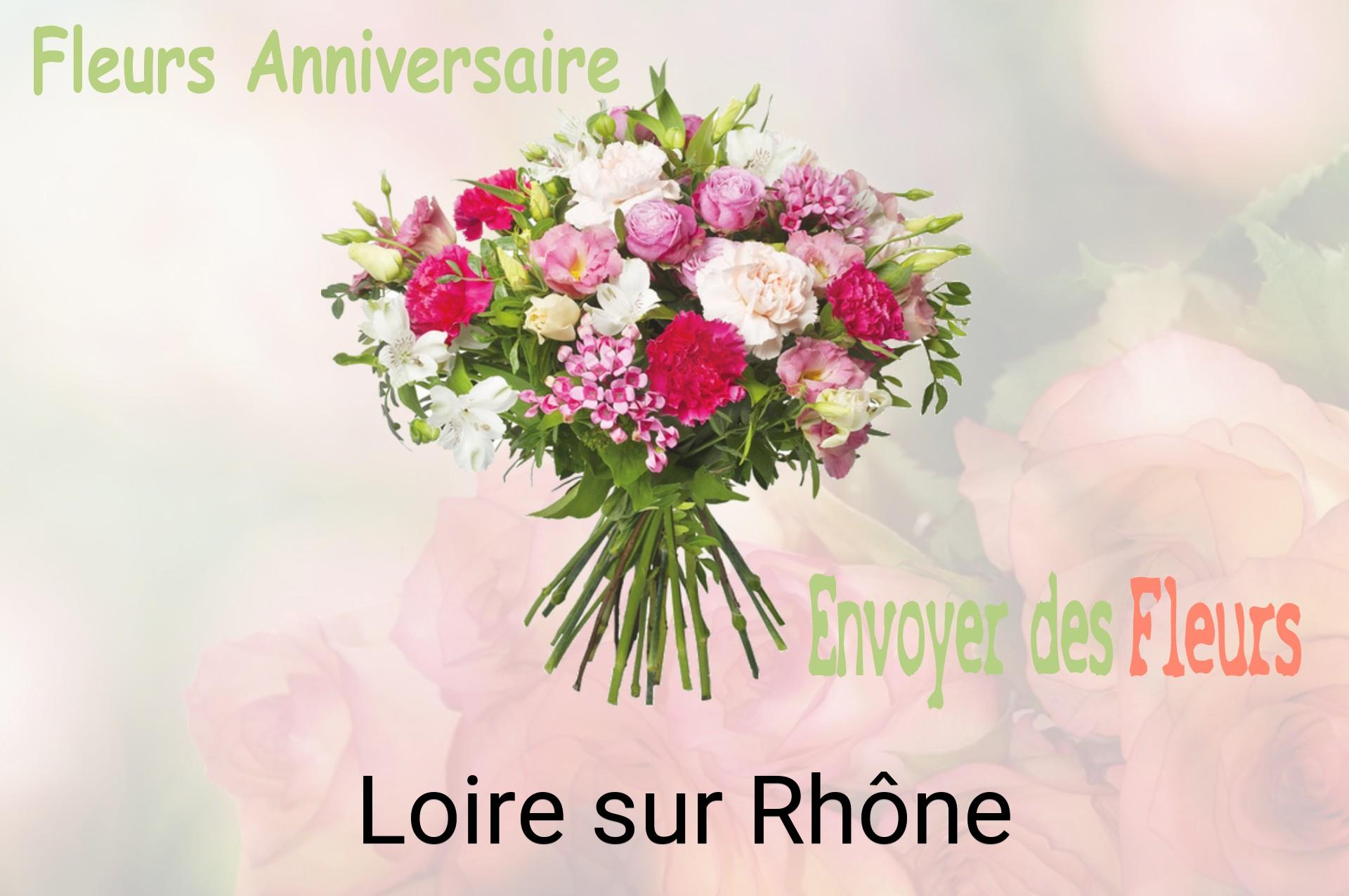 Bouquet de fleurs d’anniversaire livré à Loire-sur-Rhône
