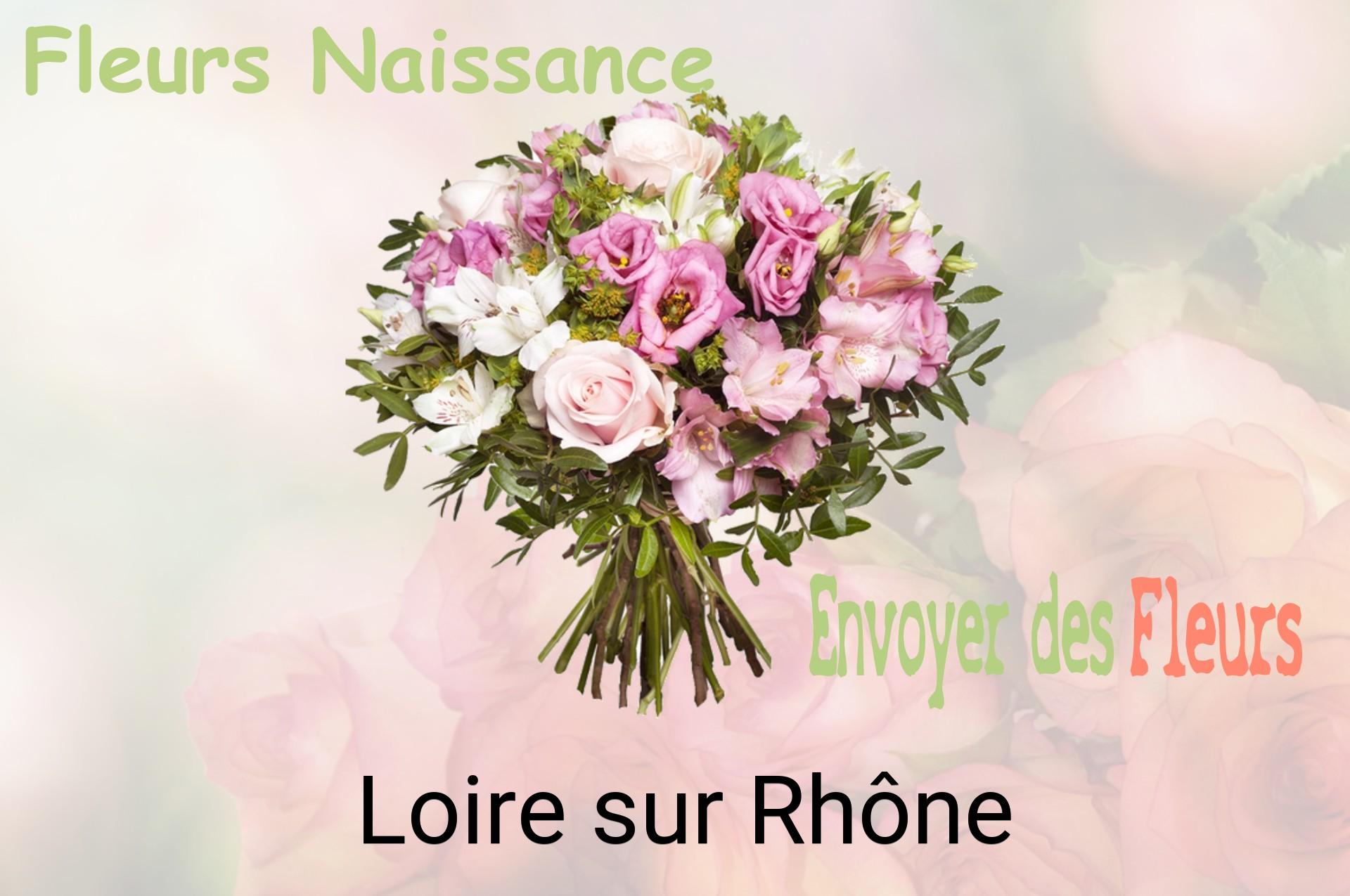 Bouquet de fleurs de naissance livré à Loire-sur-Rhône